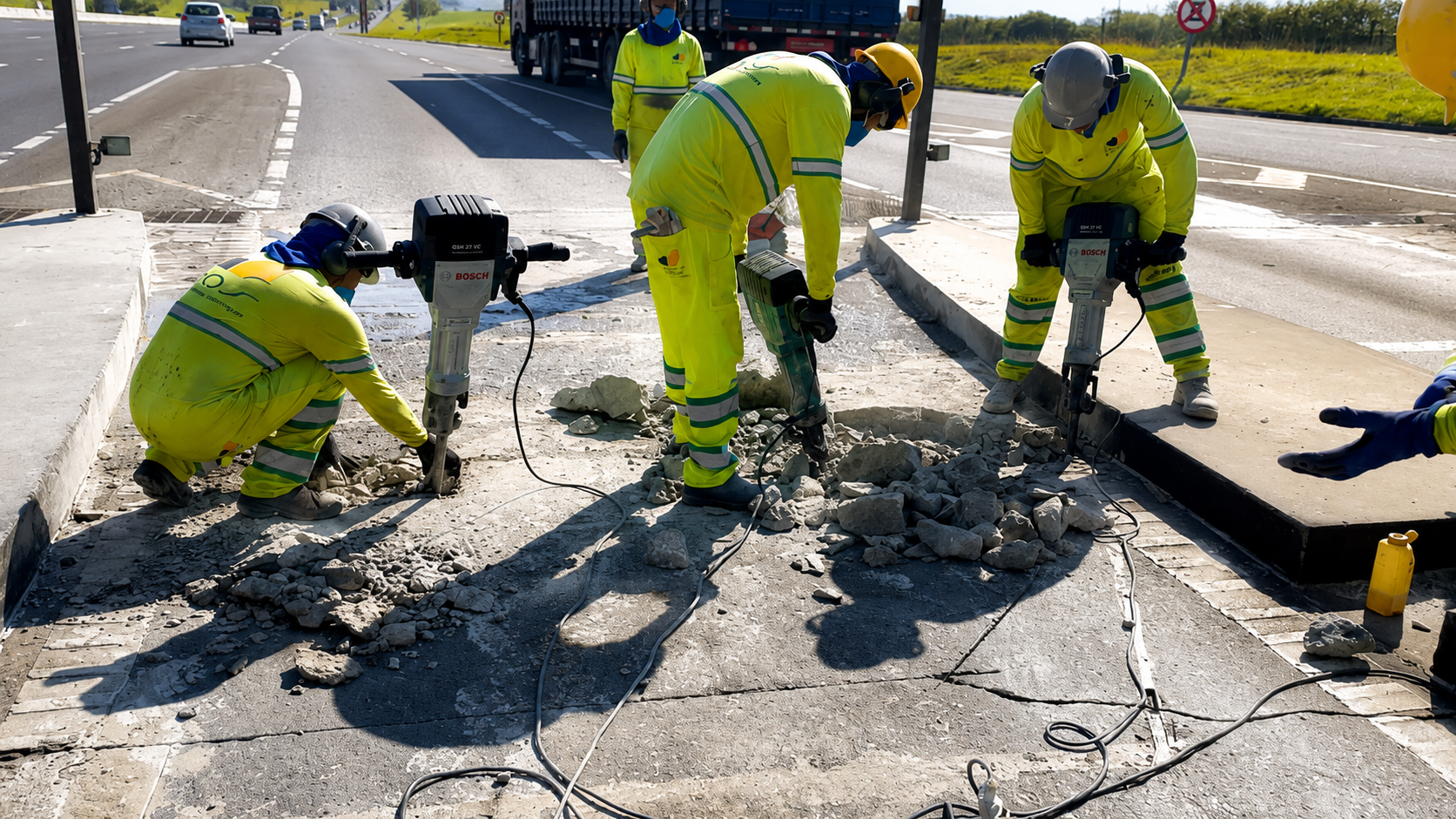 Serviços de conserva rodoviária